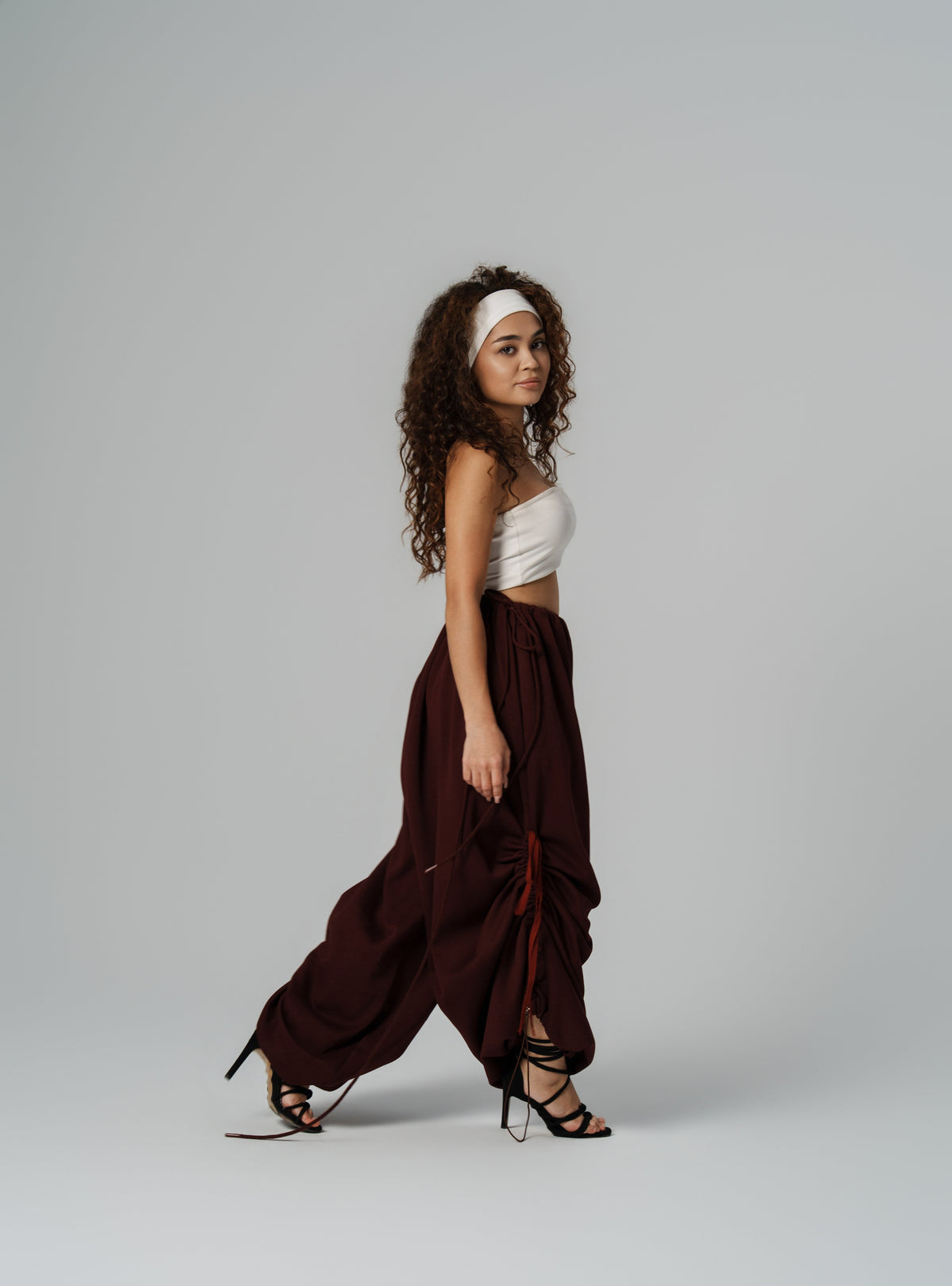 Royal Burgundy Amara Pants