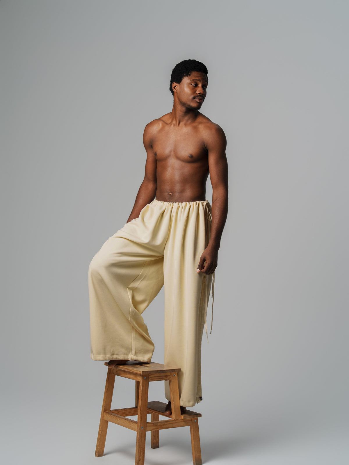 Soft Beige Amara Pants