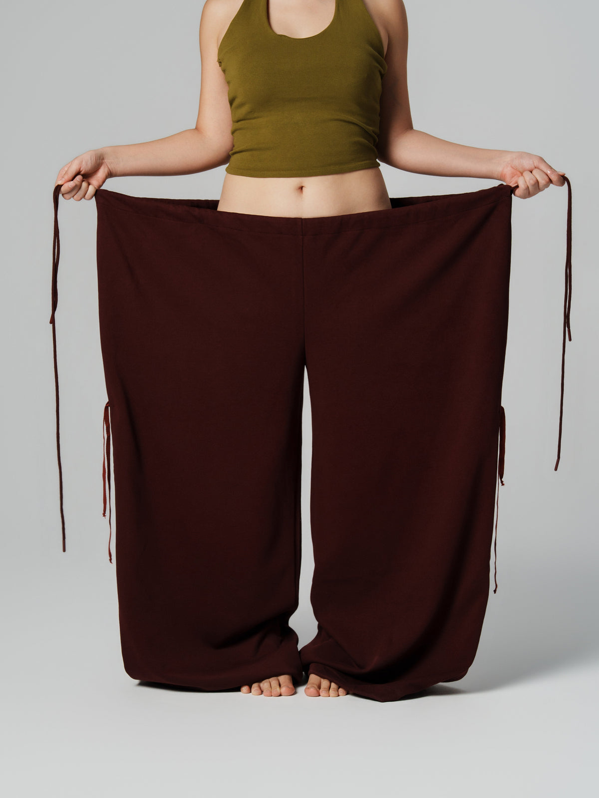 Royal Burgundy Amara Pants