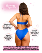Jennings V-Cut High-Waisted Bikini Bottom | Limited Edition Colorway | FINAL SALE