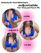 Westerly Tie-Front Bikini Top