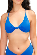 Melba Knot Front Adjustable Back Bikini Top